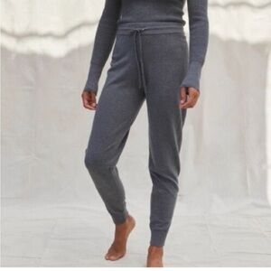 Lunya Cozy Cotton Organic Silk Blend Jogger Sweatpants Size XS